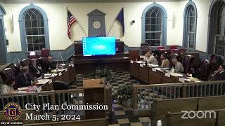 March 5, 2024, City Plan Commission Meeting