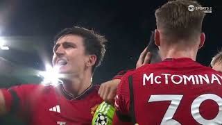 Harry Maguire and André Onana react to Man Utd's dramatic #UCL win Over Copenhagan