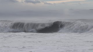 Cayucos CA big waves