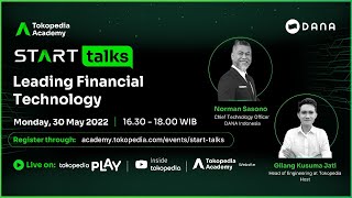 START Talks with Norman Sasono Part 4 - Financial Literacy Metrics