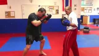 Mitt Drills for the CAGE, the RING and Personal Development - Landing The Kick