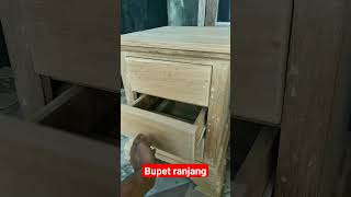 proses pembuatan bupet samping ranjang tidur #furniture #woodworking