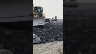 The Ultimate Lake Filling Up Bulldozer And Wheel Loader Pushing Rock 2022 #Shorts 473