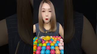 ASMR candy eating fun #shorts