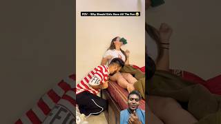 Why Should Girls Have All the Fun? 😂 | Rajat & Swati | Viral Couple Goals #shorts