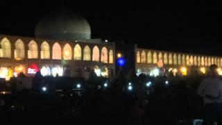 Iran, Esfahan - Imam Square at evening