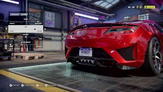 Nfs Heat Acura Nsx build