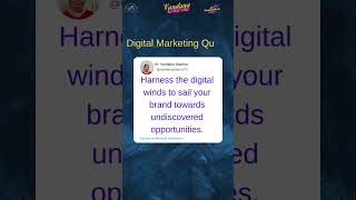 Today's Power Packed Digital Marketing Quote from VanJay Digital!  | Dr. Vandana Sharma (Hon.)