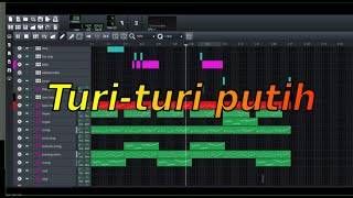 Turi-turi putih | cover karaoke hadroh instrument