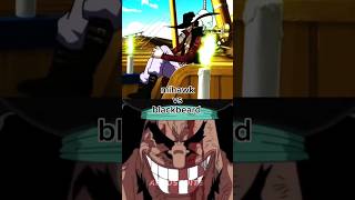 Mihawk vs blackbeard