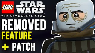 KEY FEATURE REMOVED! New Patch , Codes & More! LEGO Star Wars the Skywalker saga News Update