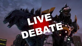 LIVE DEBATE - GODZILLA VS DRAGONZORD