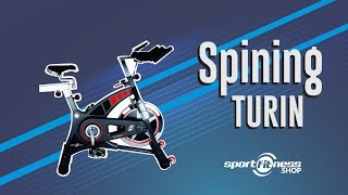 Bicicleta Spinning Turin - Cómo funciona -Sportfitness Shop