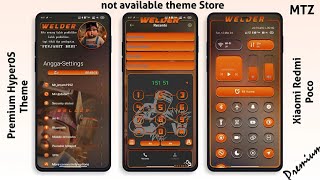 Premium HyperOS Theme for Xiaomi,Redmi,Poco 🤩 | Best HyperOS Amazing Theme for MTZ 🥰