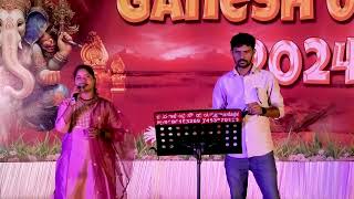 Song By Virupaksha and Thippamma GANESH UTSAV 2024 VV NAGAR