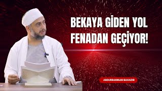 Bekaya giden yol fenadan geçiyor!