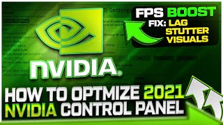 Best NVIDIA Setting Optimizations For Gaming BOOST FPS 2021