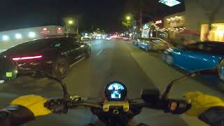 Night Ride To San Fernando Valley | TRIUMPH TRIDENT 660