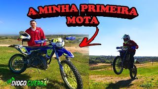 A MINHA PRIMEIRA MOTA | SHERCO 50cc | Diogo Guerrra