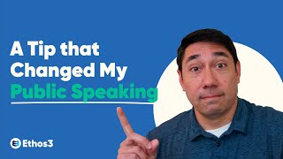 An Audience Tip that Changed My Public Speaking Style