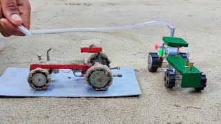 How To Make Water pump tractor with washing | diy tractor science project ||Part- 04 ||@Hacks Point