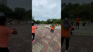 Lets Zumba in the Morning | Taman Bandaraya Bukit Serindit #shorts