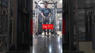 Day 211/365 days of body transformation #bodytransformation #pushday