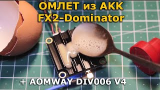 AOMWAY DIV006 v4 + AKK FX2-Dominator + AKK Race Ranger обзор