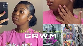 GRWM: FIRST DAY OF SCHOOL