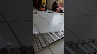 latihan drum band lagu Ibu kita Kartini #luwutimur #paud