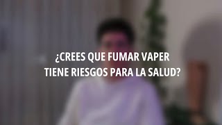 Los riesgos del vaper para la salud