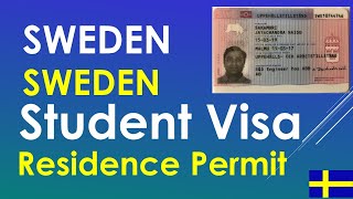 Residence Permit Application for Studies in Sweden, Sweden Student Visa