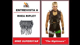 Entrevista a Rhea Ripley, ¿Prefiere ser heel o babyface?