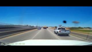 Pearland to Hockley Dashcam at 16X Speed