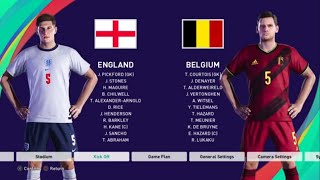 WORLD NO 5 [ ENGLAND  VS  BELGIUM  ] WORLD NO 2 \\ INTERNATIONAL FRIENDLY \  EUROPE