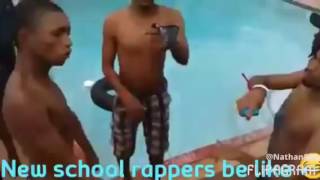 New school rappers be like