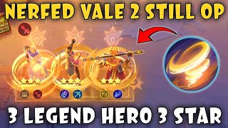 BEST META STRATEGY !! TRIPLE 3 STAR LEGENDARY TRICK !! MAGIC CHESS MOBILE LEGENDS