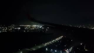 Midnight Smooth Landing at Manila