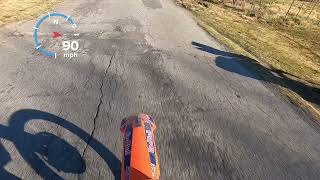 KTM SXF TRUE TOP SPEED