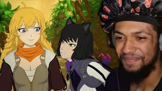 RWBY Volume 9 Chapter 2 Reaction - Yang & Blake Gettin Close (˵¯͒〰¯͒˵)