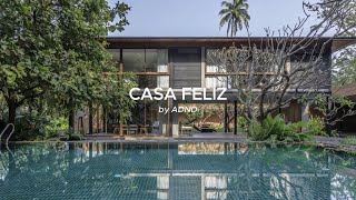 "Threshold of Tranquility: A Tropical Retreat in Alibaug" - Casa Feliz House