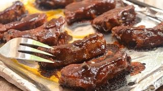 How to make Ribs in a Coffee & Whisky BBQ Sauce | レシピ - 珍味毎日 | レシピ - 珍味毎日