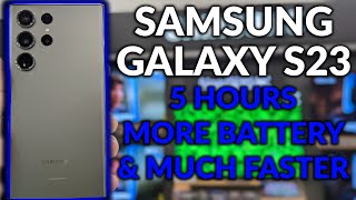 Samsung Galaxy S23 Tips & Tricks - Longer Battery Life & Much Faster