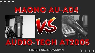 Versus Series: Audio-Technica AT2005 vs Maono AU-A04