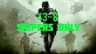 MWR: 43-8 Snipers Only