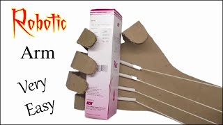 Cardboard Robotic Arm DIY | How to Make Robotic Arm Using Cardboard Very Easily