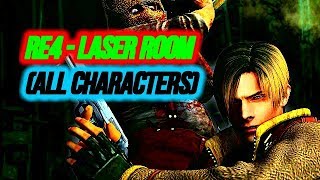 Resident Evil 4: Ultimate HD Edition | "The Laser Room" | WITH ALL CHARACTERS [1080P, 60FPS]