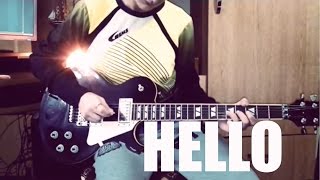 Adele-hello cover guitar