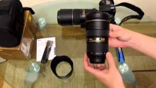 Nikon AF-S 24-70mm f/2.8G ED unboxing