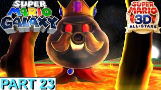 Super Mario galaxy | 100% playthrough [switch] part 23 | octo's grand heated return!